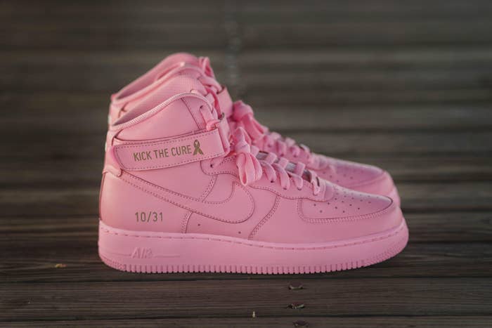 Sneaker Room x Nike Air Force 1 High Pink BCA (1)