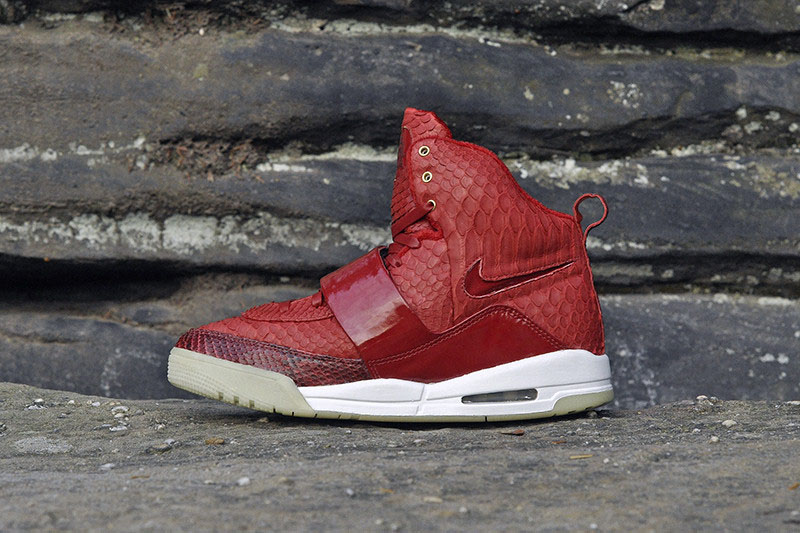 Nike Air Yeezy &#x27;Red October&#x27; by JBF Customs