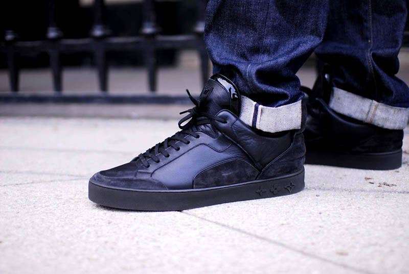 Kanye West's 'Anthracite' Louis Vuitton Dons Inspire This Air