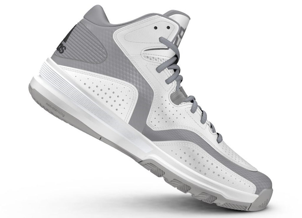adidas D Howard 6 White/Grey (5)