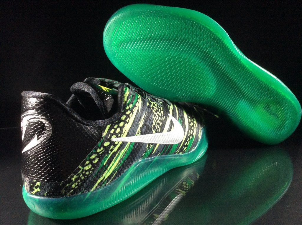 Green Snake Nike Kobe 11 Sole