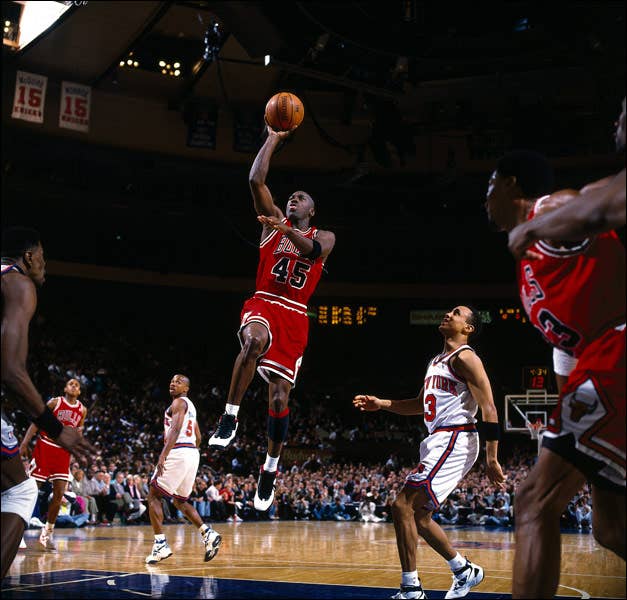 The story of Michael Jordan wearing no. 12 in a game against