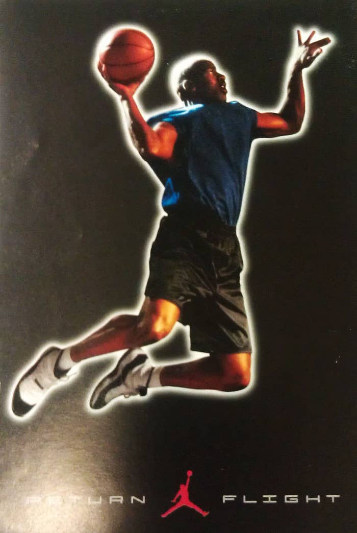 Michael Jordan &#x27;Return Flight&#x27; Nike Air Jordan Poster (1994)