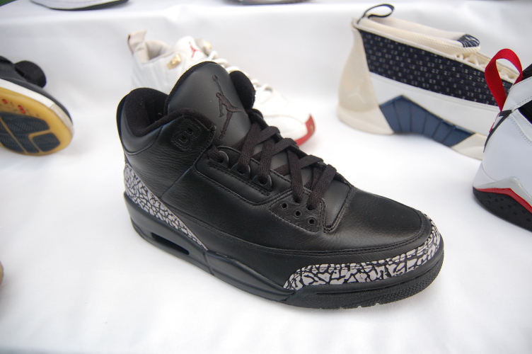Air Jordan III 3 Black/Grey Sample (2008)