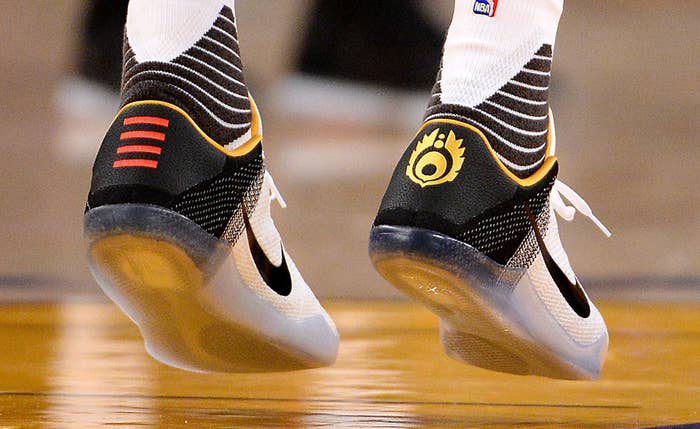 Kobe Bryant Wearing the &#x27;Del Sol&#x27; Nike Kobe 11 (1)