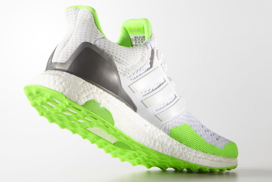 Kolor adidas Ultra Boost White Solar Green (5)