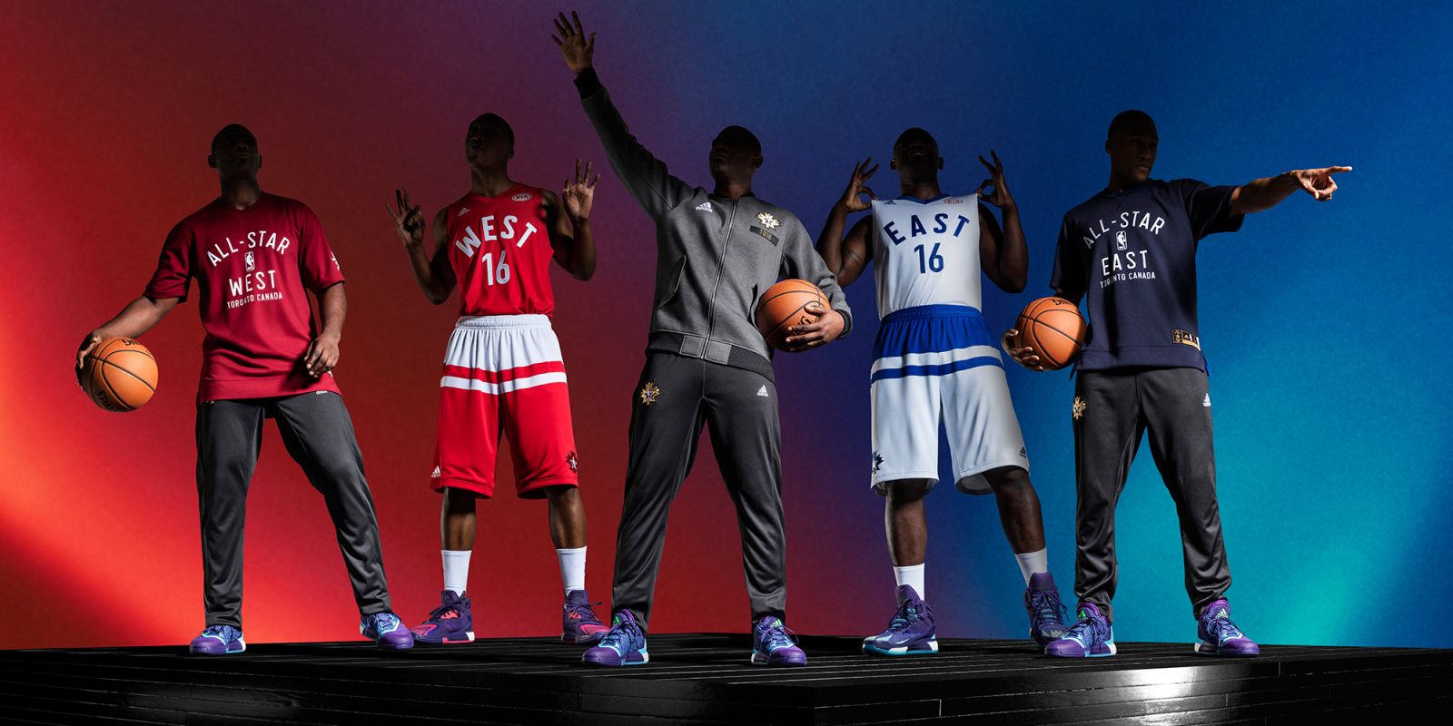 NBA reveals jerseys for Toronto All-Star game