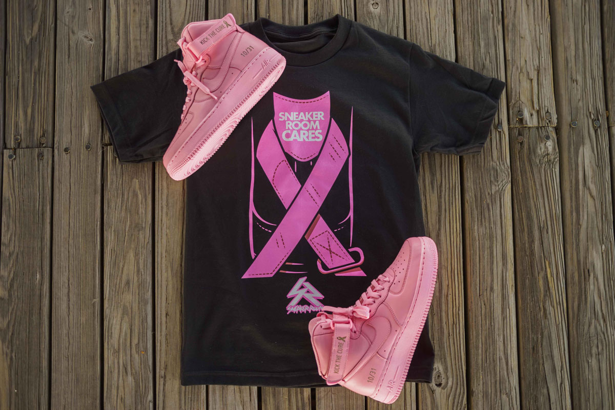 Sneaker Room x Nike Air Force 1 High Pink BCA (8)