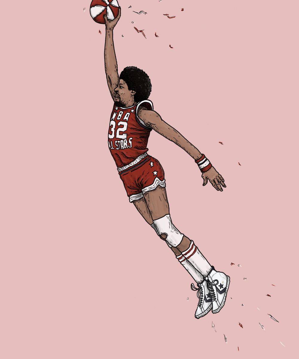 Greatest Dunk Contest Moments: Julius Erving in 1976