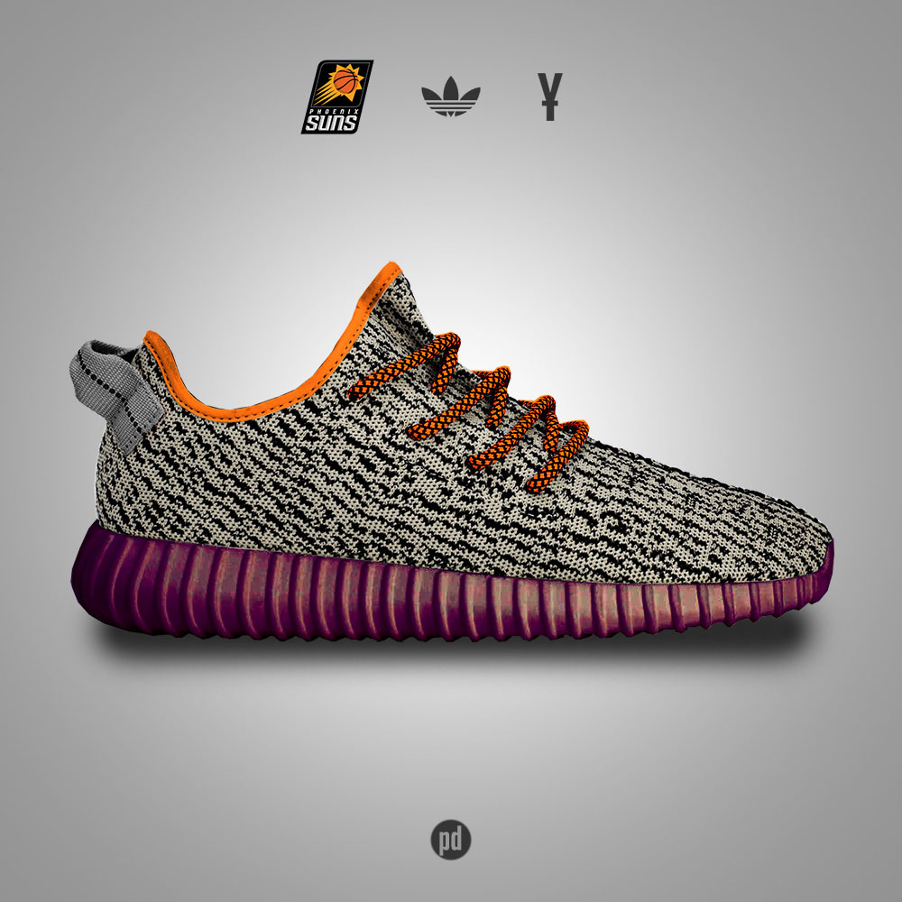 adidas Yeezy 350 Boost for the Phoenix Suns
