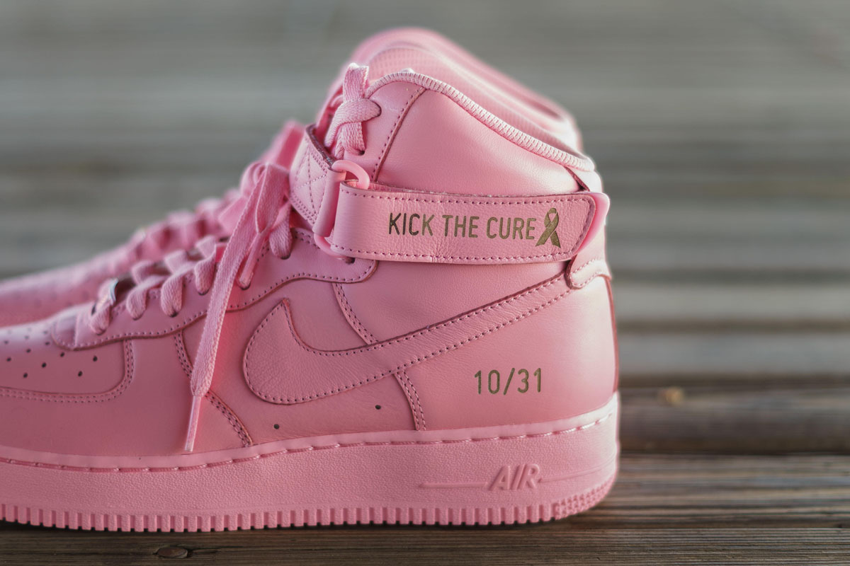 Sneaker Room x Nike Air Force 1 High Pink BCA (12)