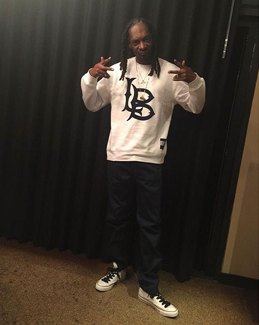 Snoop Dogg wearing the Converse Chuck Taylor All Star