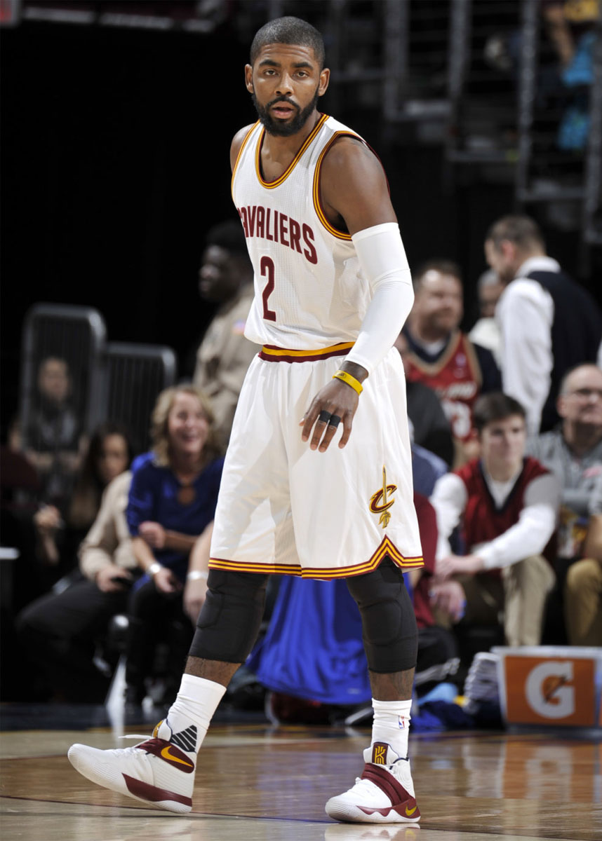 Kyrie Irving wearing a &#x27;Cavs&#x27; Nike Kyrie 2 PE (3)