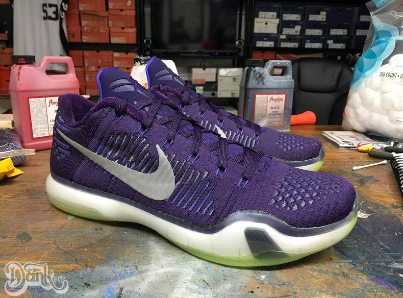 Nike Kobe 10 Elite Low Sneakers - Purple