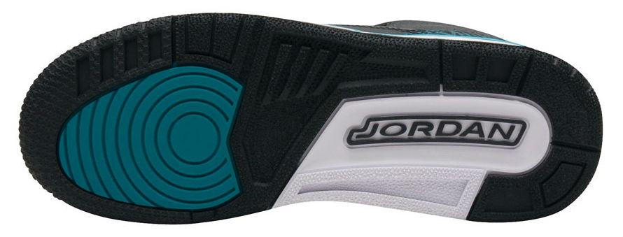 Air Jordan 3 GS Jaguars Release Date Sole 441140-018