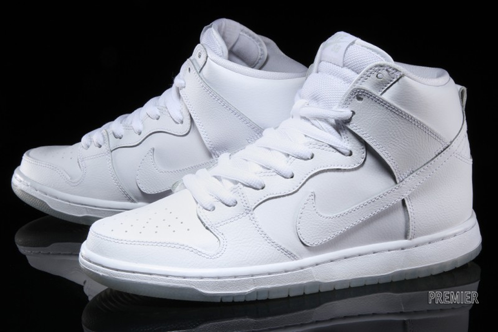 The Nike SB Dunk High Goes 'All White' For Spring | Complex