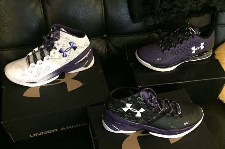 Seth Curry Under Armour Sneakers
