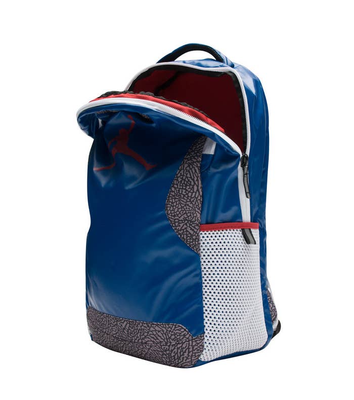 True Blue Jordan 3 Backpack 1