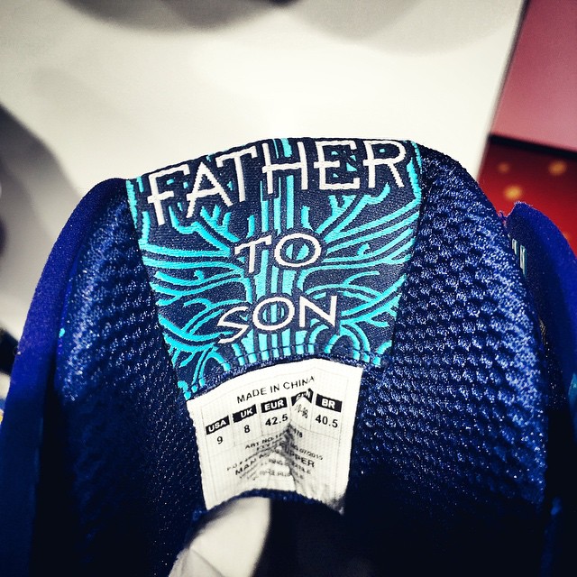 Under armour curry shop 2 father to son