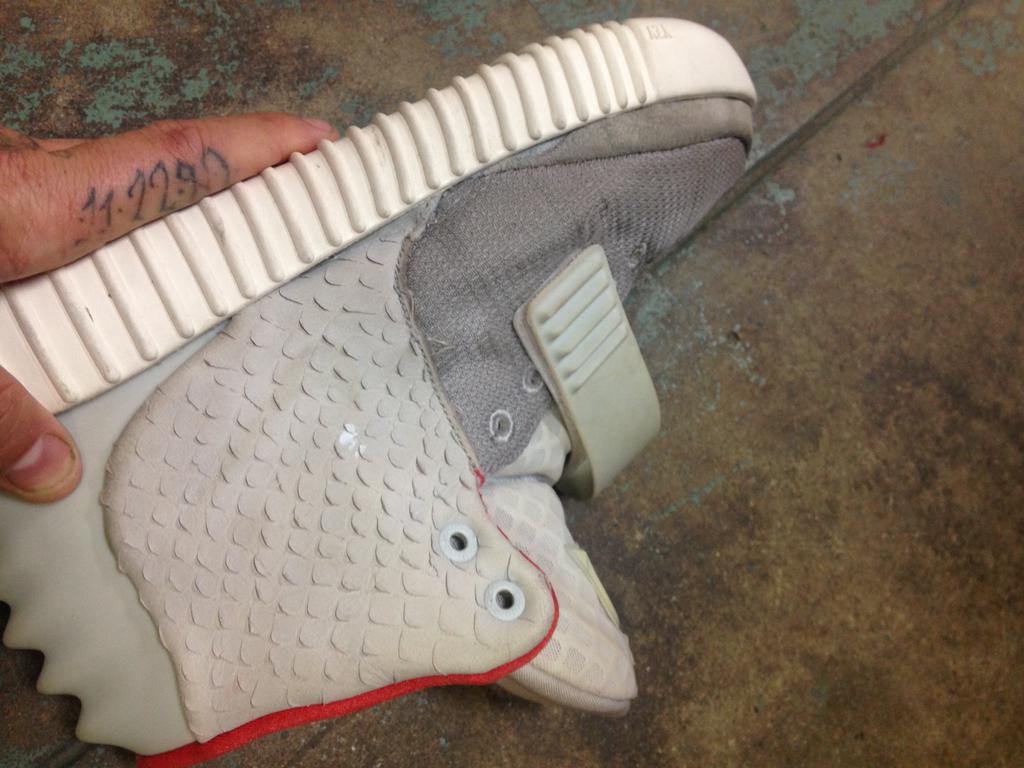 Nike Air Yeezy 2 with adidas Yeezy Boost Sole (3)