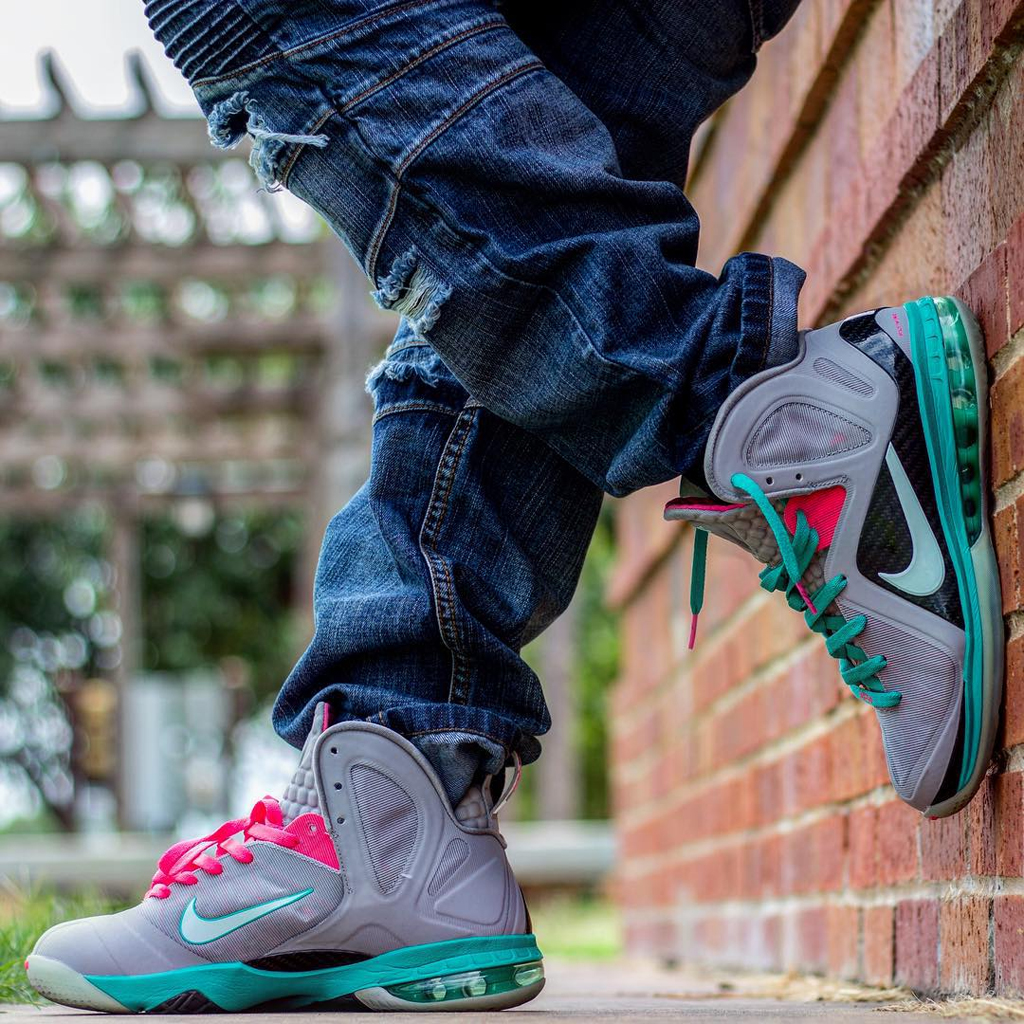 Lebron 9 south cheap beach on feet