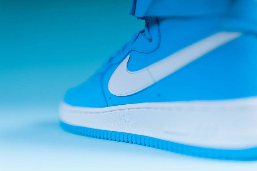 Nike Air Force 1 High OG Baby Blue Release Date - Sneaker Bar Detroit