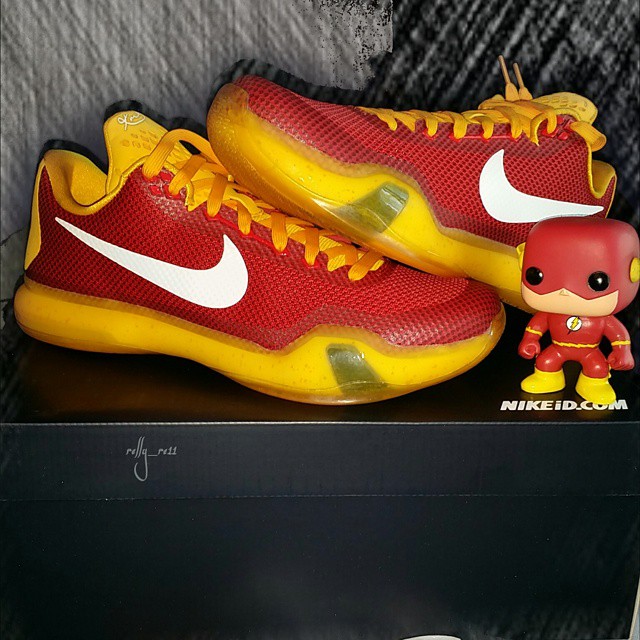 Nike iD Kobe X 10 The Flash