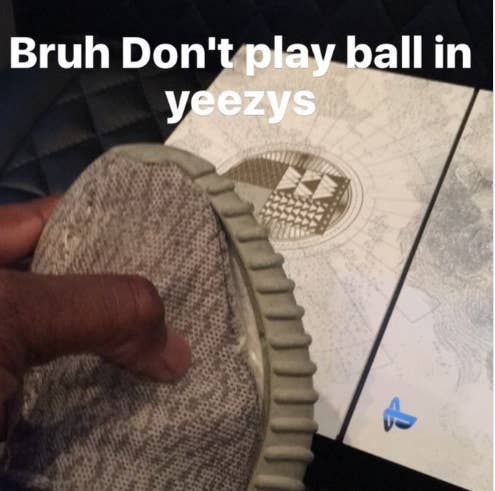 Joel Embiid says don&#x27;t play ball in Yeezy Boosts