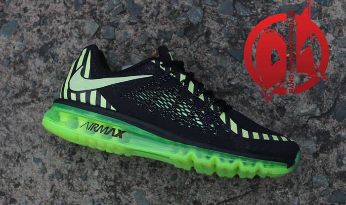 Nike Air Max 2015 Black Volt Stripe