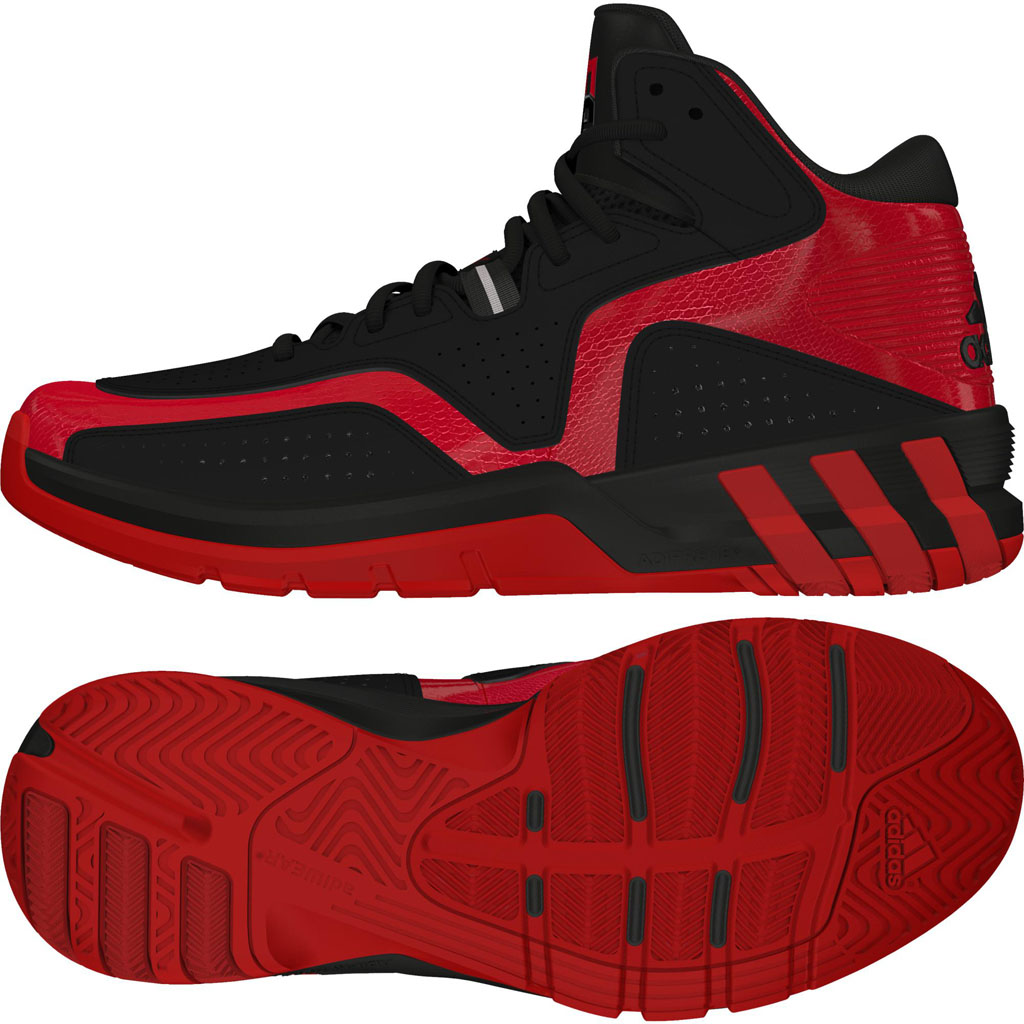 adidas D Howard 6 Black/Red (1)