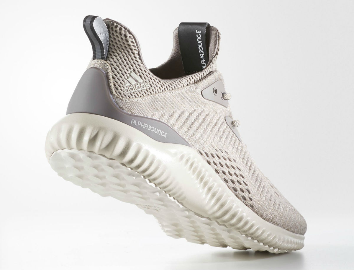 Adidas AlphaBounce EM Tech Earth Clear Brown Crystal White Lateral