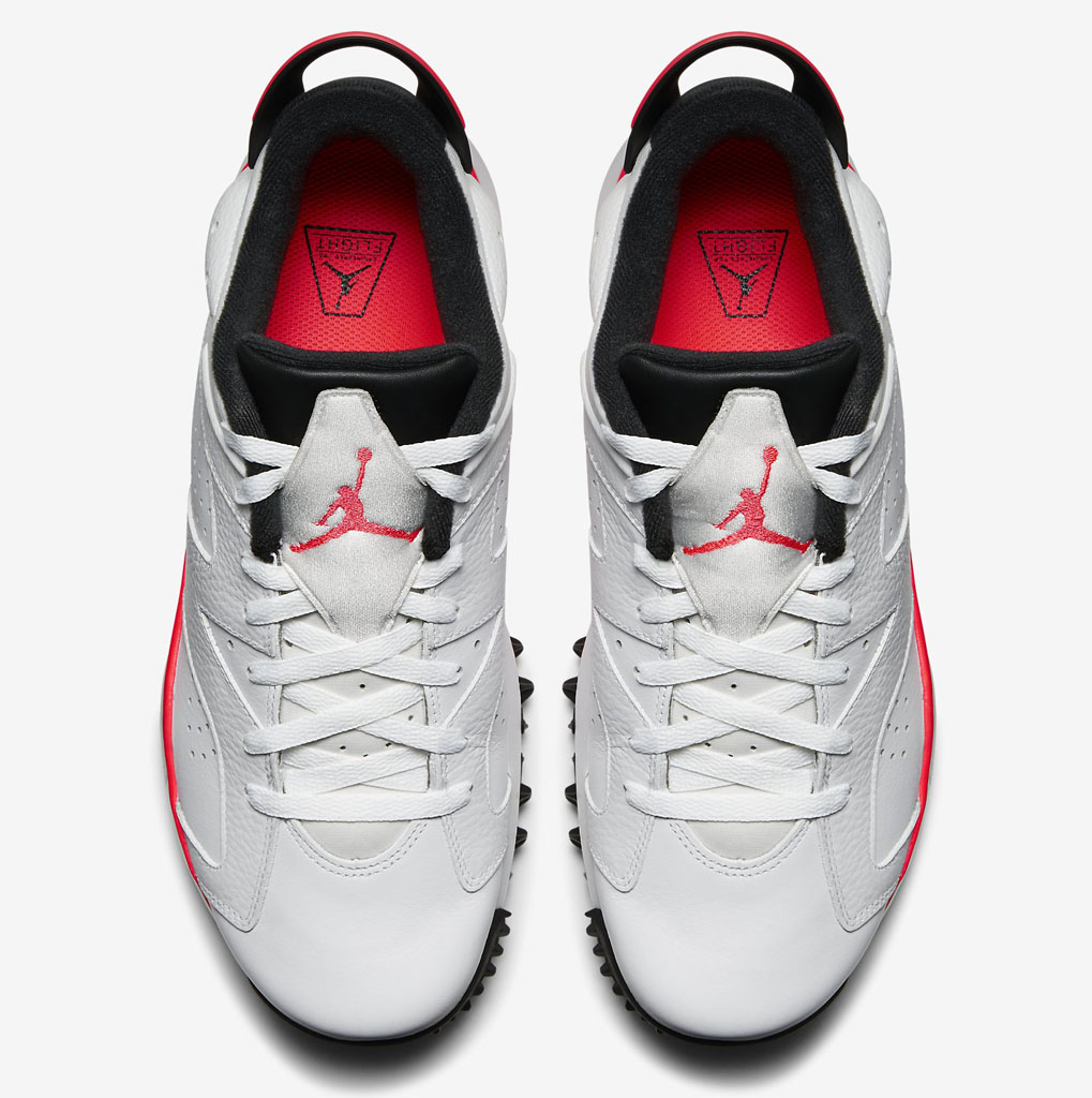 Air Jordan 6 Golf Shoes Infrared (4)