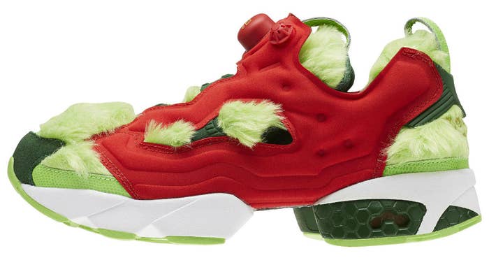 Reebok Instapump Fury Grinch Release Date Side BD4758