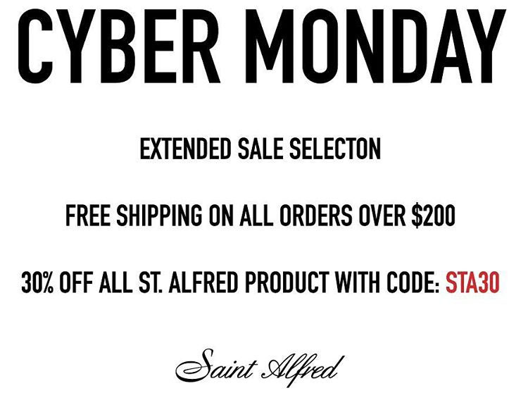 Cyber Monday Sneaker Sales 2015: St. Alfred