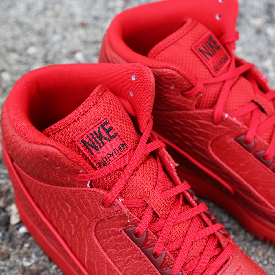 Nike Air Python All-Red (3)