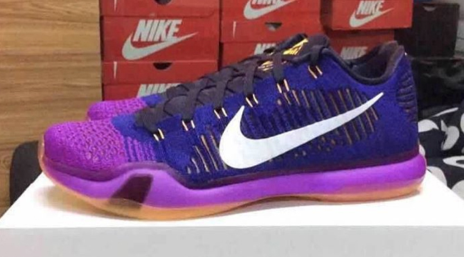 Nike Kobe 10 Elite Low Blue Purple