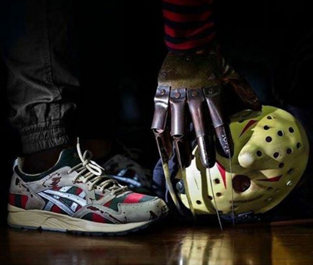 Sneaker Halloween Costume: Freddy Krueger