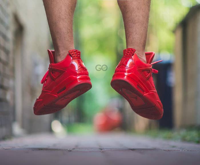 Here Are Additional Images Of The Air Jordan 11LAB4 Red