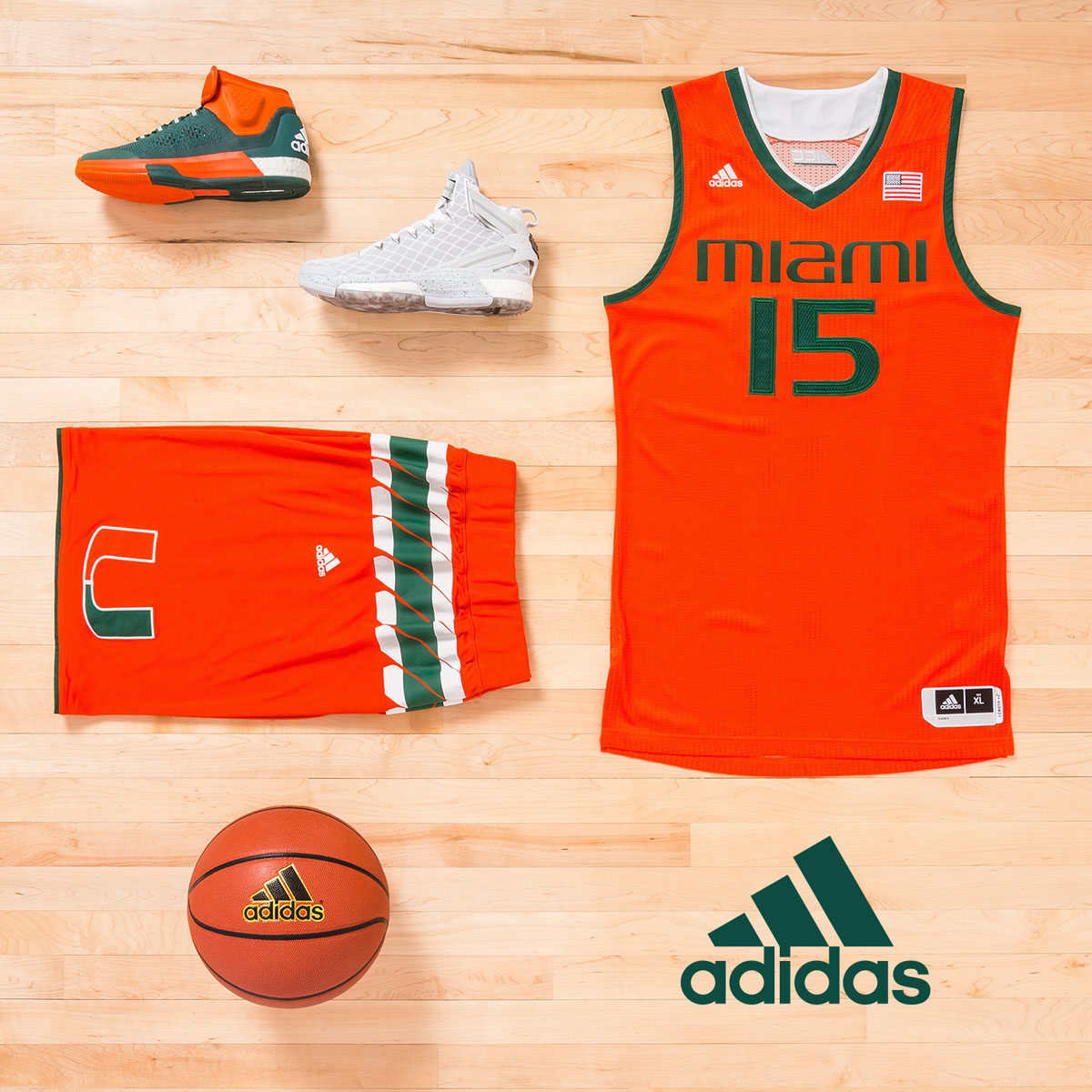 Miami Hurricanes adidas Uniforms &amp; Sneakers (1)