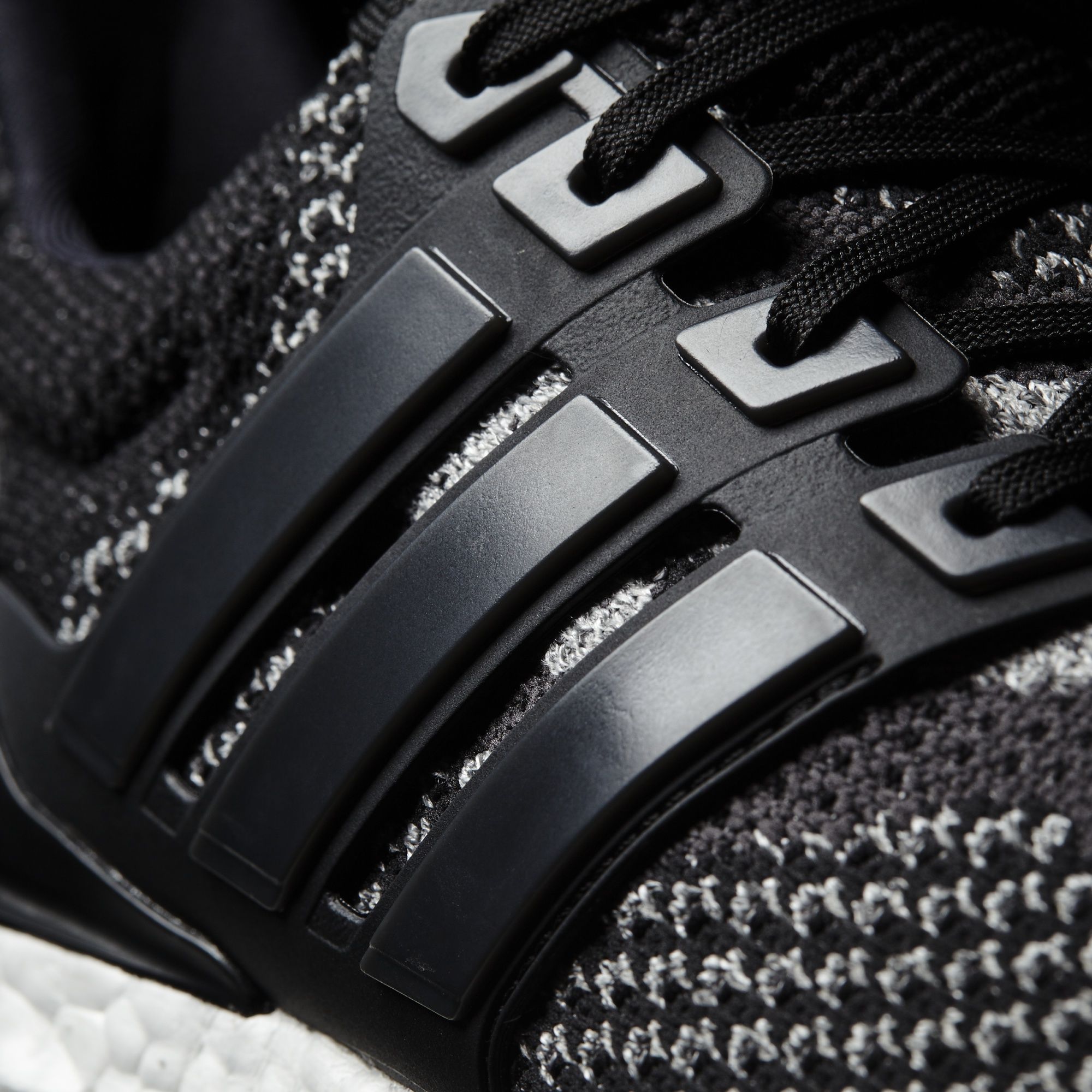 Black Adidas Ultra Boost Reflective Cage