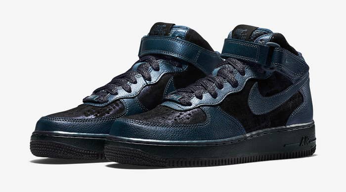 Nike Air Force 1 Mid Navy Blue