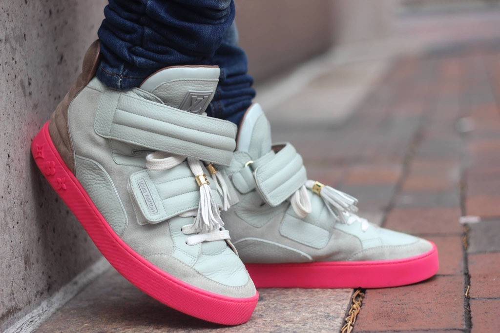 Louis Vuitton x Kanye West Jaspers  Street style shoes, Yeezy fashion,  Sneaker boots