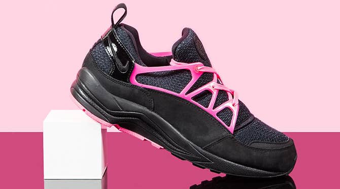 Nike Huarache Light Black Pink Yeezy
