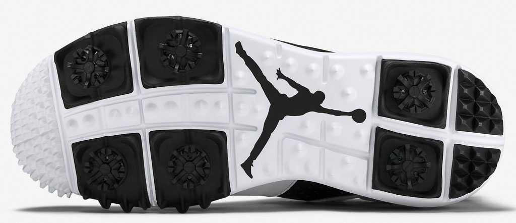 Air Jordan 6 Golf Shoes White/Black (3)