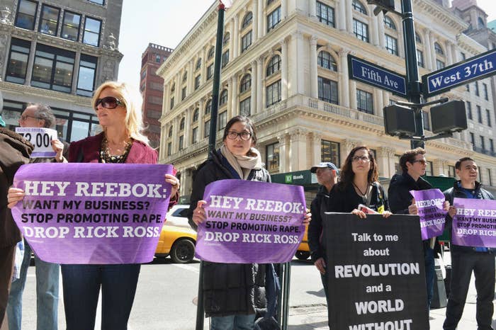 Protestors Call for Reebok to Drop Rick Ross (1)