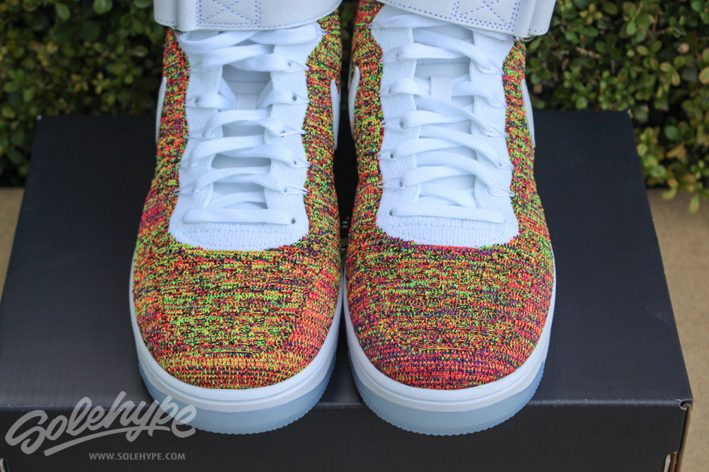 Multicolor Nike Air Force 1 Flyknit 817420-700 (10)