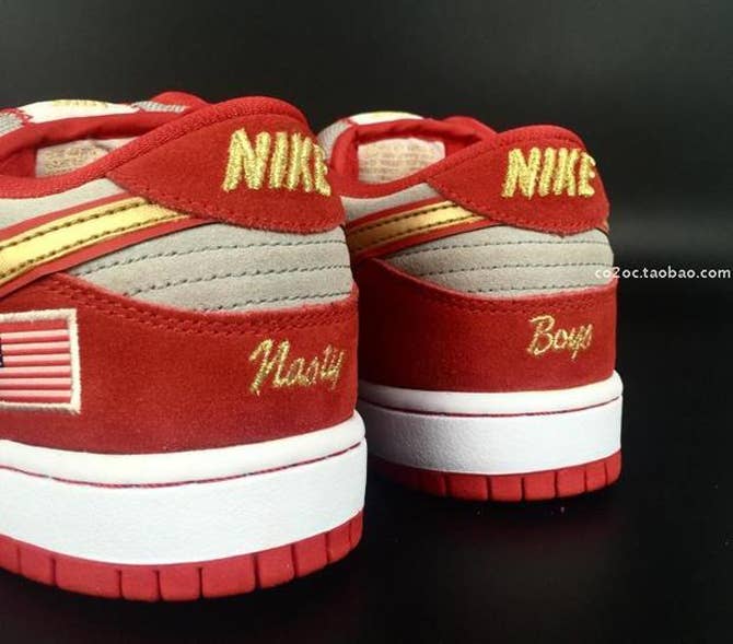 Nike SB Dunk Low Nasty Boys Cincinnati Reds - Sneaker Bar Detroit