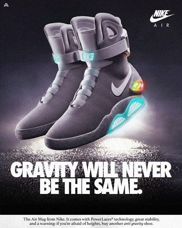 Nike Mag Vintage Ad
