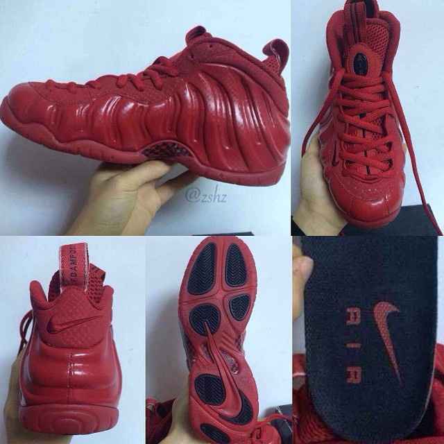 Nike Air Foamposite Pro Gym Red 624041-603 (2)
