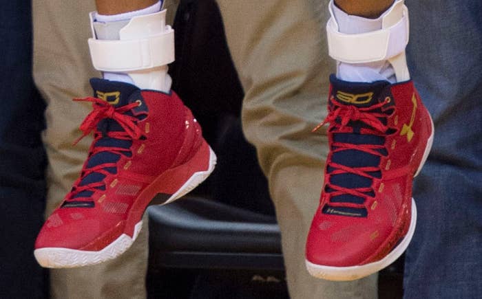 Stephen Curry wearing the &#x27;Floor General&#x27; Under Armour Curry Two (3)